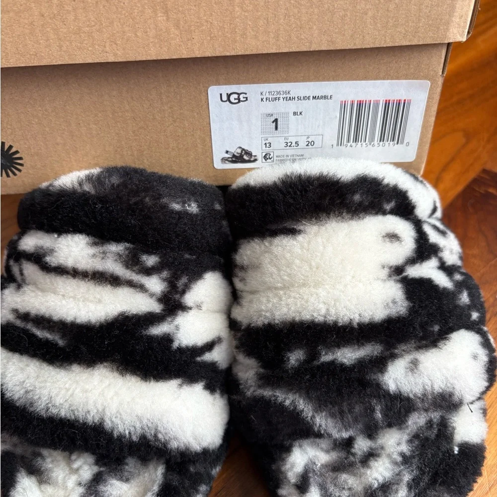 UGG Fluff Yeah Slingback Sandal, ECU